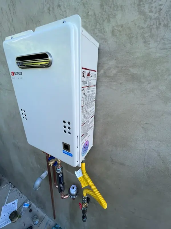 Tankless water heater installation for Adna homes